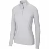 Greg Norman Women's Heathered Comfort Stretch 1/4 Zip Pullover 2021 -Golf Clubs Shop 070 20shark 20gry 20copy
