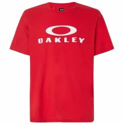 Oakley Men's O-Bark T-Shirt 2022 -Golf Clubs Shop 193517091453 o bark red line alternate 001