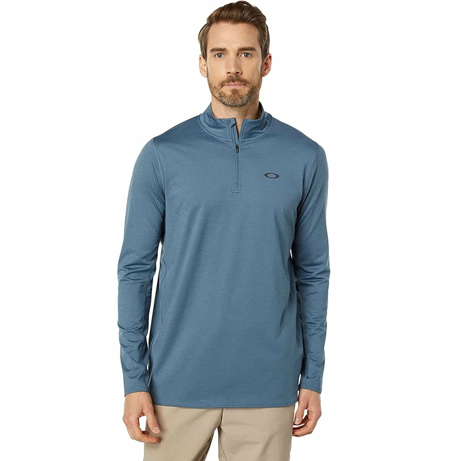 Oakley Men's Gravity Range Qtr Zip Pullover 7 Oakley Men's Gravity Range Qtr Zip Pullover - Image 5