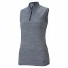 Puma Womens Daily Golf Mockneck Sleeveless Shirt (On-Sale) -Golf Clubs Shop 2021 20puma 20womens 20daily 20mockneck 20595829 18