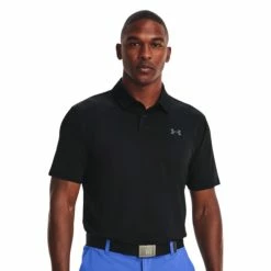 Under Armour Men's UA T2G Golf Polo 2021 -Golf Clubs Shop 2021 20under 20armour 20tg2 20polo 201368122 20 20black
