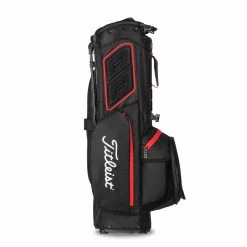 Titleist Players 4 Plus Stand Golf Bag 2022 -Golf Clubs Shop 2021 players 4 plus black black red tb21sx1 006 04