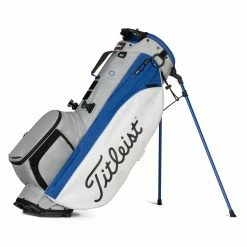 Titleist Players 4 Plus Stand Golf Bag 2022 -Golf Clubs Shop 2021 players 4 plus gray white royal tb21sx1 214 01
