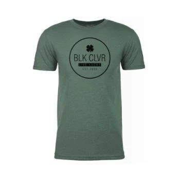 Black Clover Man In Black Tee Shirt 3 Black Clover Man In Black Tee Shirt