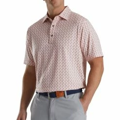Footjoy Lisle Leaping Dolphins Print Polo (Previous Season Style) -Golf Clubs Shop 2022 20footjoy 20leaping 20dolphins 20print 20lisle 20quartz 20self 20cllar 20pink 20graphite 2029567