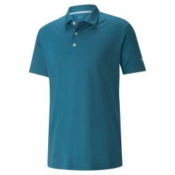 Puma Men's Gamer Polo 2022 -Golf Clubs Shop 2022 20gamer 20polo 20599120 19 20blue 20coral