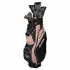 Tour Edge Moda Silk Womens Complete Golf Set W/ Bag Black/Rose Gold -Golf Clubs Shop 2022 20tour 20edge 20moda 20silk 20black 20 20rose 20gold