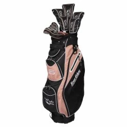 Tour Edge Moda Silk Womens Complete Golf Set W/ Bag Black/Rose Gold