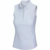 Greg Norman Women Sleeveless Protek Micro Pique Polo -Golf Clubs Shop 29734723 source 1594909633