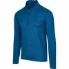 Greg Norman Shark Embossed Stretch 1/4 Zip Mock Pullover - 2020 -Golf Clubs Shop 30569145 source 1597325185