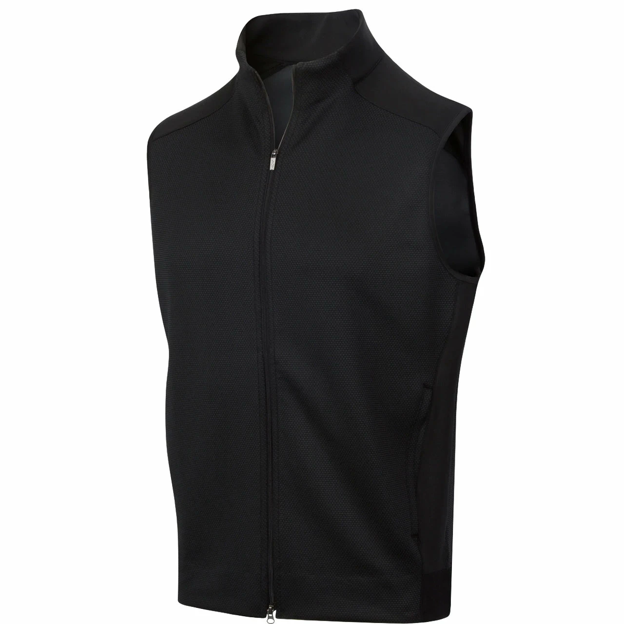 Greg Norman Full-Zip Jacquard Stretch Vest - 2020 3 Greg Norman Full-Zip Jacquard Stretch Vest - 2020