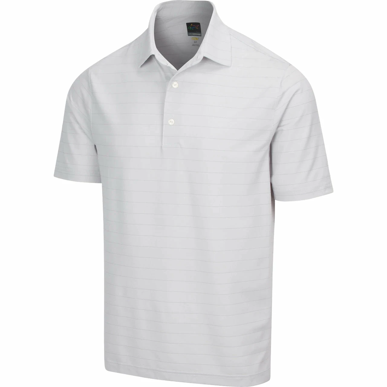 Greg Norman Men's Freedom Micro Pique Stripe Polo 4 Greg Norman Men's Freedom Micro Pique Stripe Polo - Image 2