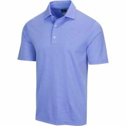 Greg Norman Men's ML75 Microlux 2Below Stripe Polo