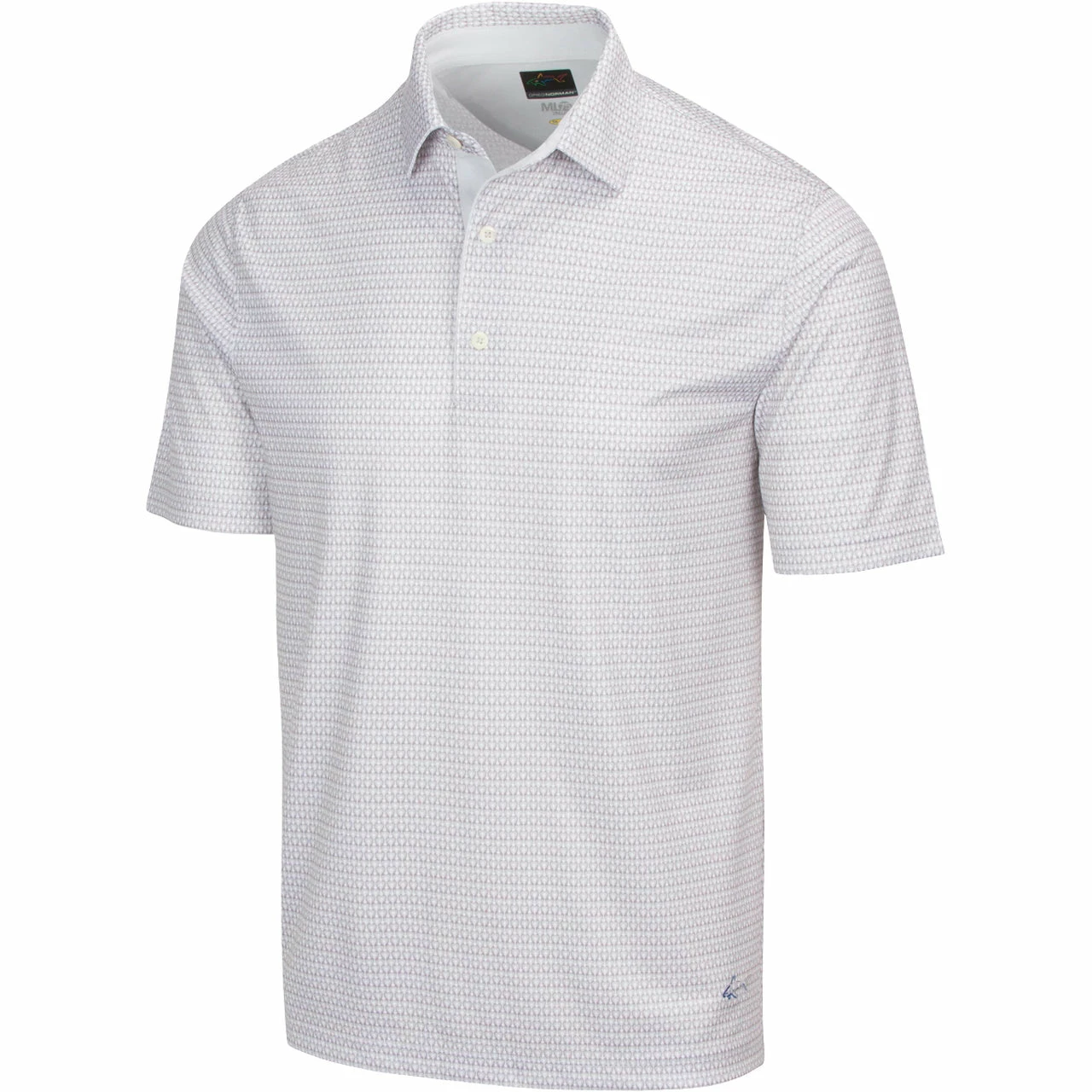 Greg Norman Men's ML75 Microlux 2Below Tee Print Polo 4 Greg Norman Men's ML75 Microlux 2Below Tee Print Polo - Image 2