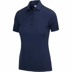Greg Norman Women's ML75 2Below Short Sleeve Polo 2021 -Golf Clubs Shop 452 20navy 20copy