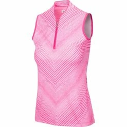 Greg Norman Women's ML75 2Below Sleeveless Polo 2021 -Golf Clubs Shop 454 20paradise 20copy