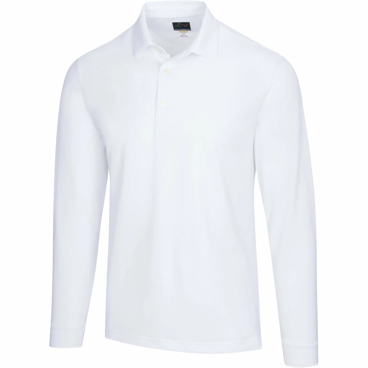 Greg Norman Men's Freedom Long Sleeve Pique Polo 6 Greg Norman Men's Freedom Long Sleeve Pique Polo - Image 4