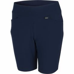 Greg Norman Women's Pull-On Stretch Short 2022 -Golf Clubs Shop 525 20navy 20copy