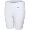 Greg Norman Women's Pull-On Stretch Short 2022 -Golf Clubs Shop 525 20white 20copy