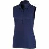 Puma Womens Rotation Sleeveless Golf Polo (On-Sale) -Golf Clubs Shop 595823 03 20womens 20rotation 20sleeveless 20golf 20polo 20navy 20blazer