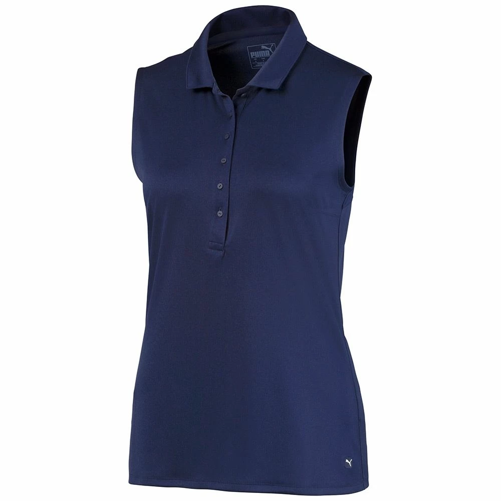 Puma Womens Rotation Sleeveless Golf Polo (On-Sale) 3 Puma Womens Rotation Sleeveless Golf Polo (On-Sale)