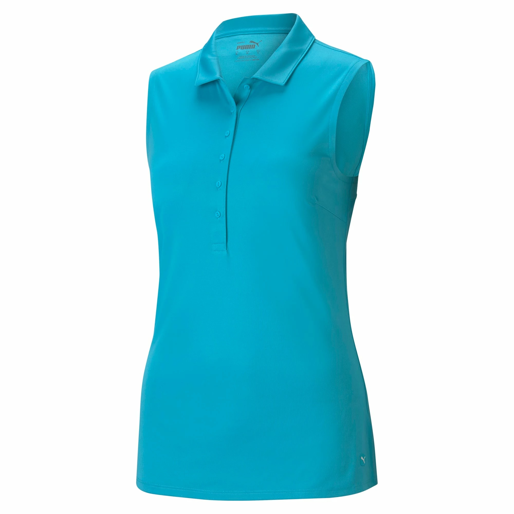Puma Womens Rotation Sleeveless Golf Polo (On-Sale) 4 Puma Womens Rotation Sleeveless Golf Polo (On-Sale) - Image 2