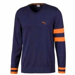 Puma X Collection Golf Sweater (On-Sale) -Golf Clubs Shop 596812 01 20x 20sweater 20peacoat