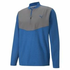 Puma Mens CLOUDSPUN STLTH Golf 1/4 Zip (ON-SALE) -Golf Clubs Shop 597588 10 min 2