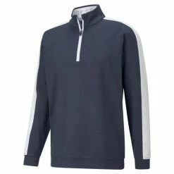 Puma Men's Cloudspun T7 Golf 1/4 Zip Pullover 2022 (On-Sale) -Golf Clubs Shop 599129 02 min
