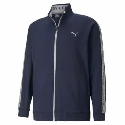 Puma Men's Enjoy Golf Track Jacket Full Zip (ON-SALE) -Golf Clubs Shop 599131 02 min