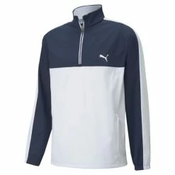 Puma Men's Riverwalk Wind Golf Jacket (On-Sale) -Golf Clubs Shop 599237 05 min