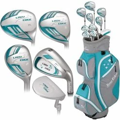 Tour Edge Lady Edge Complete Set Turquoise Right Hand Petite (-1")