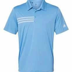 Adidas Men's 3-Stripes Chest Golf Polo 17 Adidas Men's 3-Stripes Chest Golf Polo -Golf Clubs Shop 78742 f fl