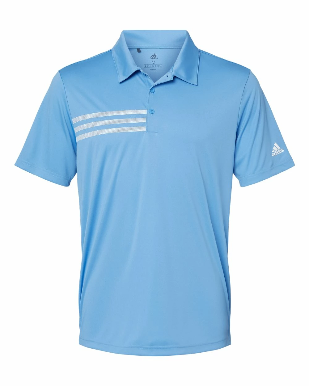 Adidas Men's 3-Stripes Chest Golf Polo 9 Adidas Men's 3-Stripes Chest Golf Polo - Image 7