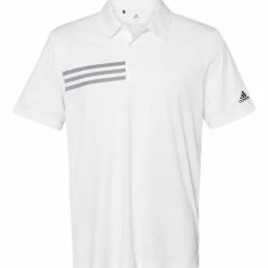 Adidas Men's 3-Stripes Chest Golf Polo 14 Adidas Men's 3-Stripes Chest Golf Polo -Golf Clubs Shop 78743 f fl