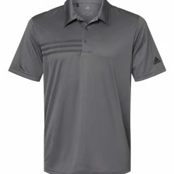 Adidas Men's 3-Stripes Chest Golf Polo 13 Adidas Men's 3-Stripes Chest Golf Polo -Golf Clubs Shop 78766 f fl