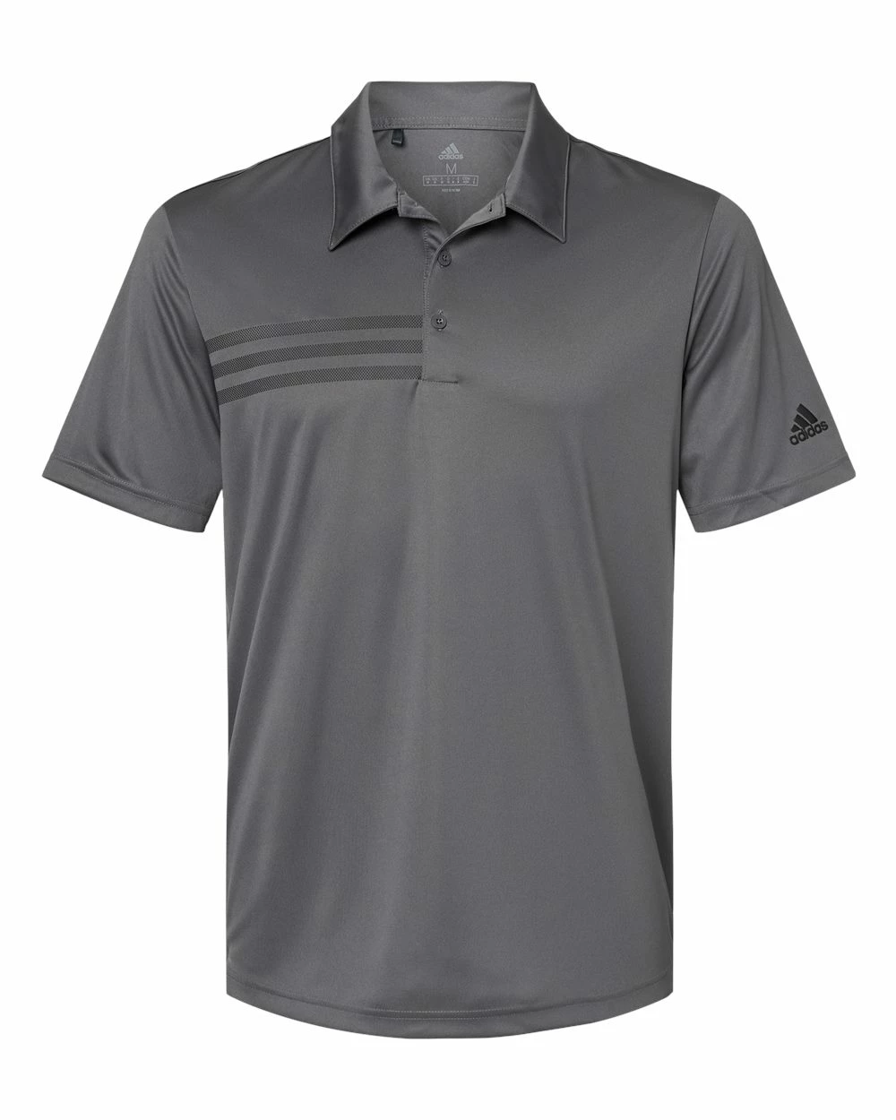 Adidas Men's 3-Stripes Chest Golf Polo 5 Adidas Men's 3-Stripes Chest Golf Polo - Image 3