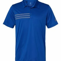 Adidas Men's 3-Stripes Chest Golf Polo 16 Adidas Men's 3-Stripes Chest Golf Polo -Golf Clubs Shop 79897 f fl