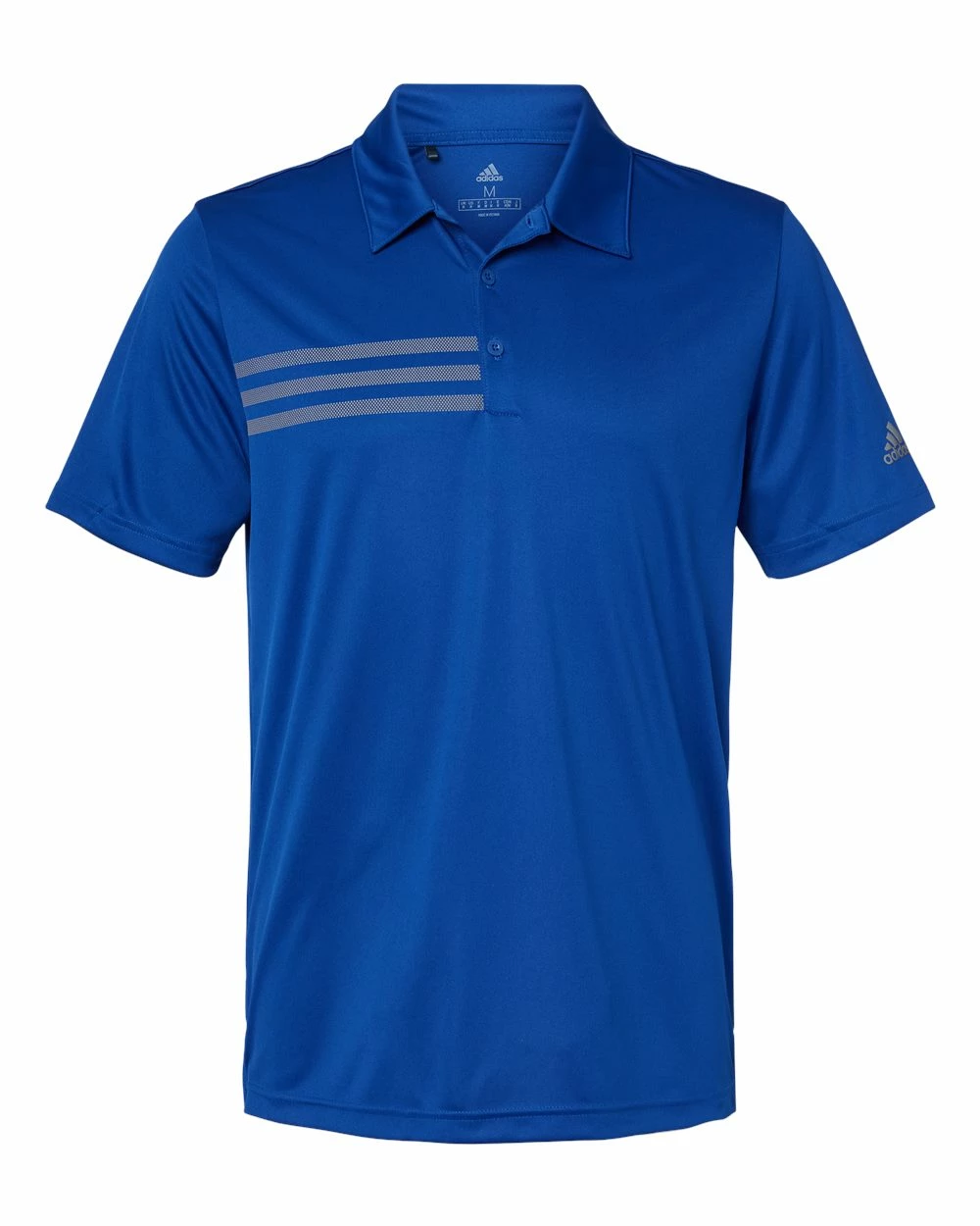 Adidas Men's 3-Stripes Chest Golf Polo 8 Adidas Men's 3-Stripes Chest Golf Polo - Image 6