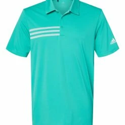 Adidas Men's 3-Stripes Chest Golf Polo 18 Adidas Men's 3-Stripes Chest Golf Polo -Golf Clubs Shop 79898 f fl