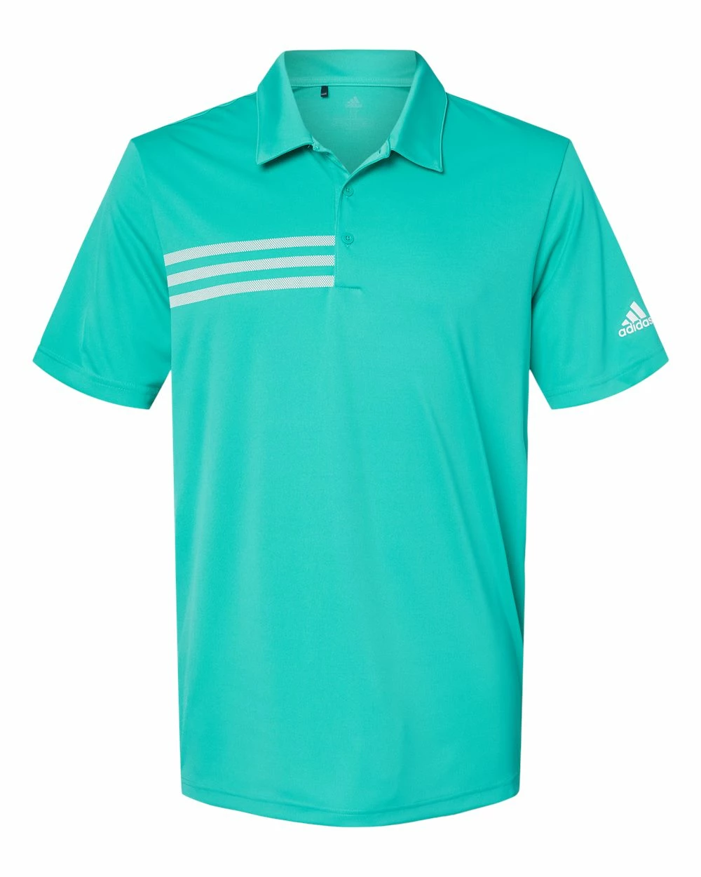 Adidas Men's 3-Stripes Chest Golf Polo 10 Adidas Men's 3-Stripes Chest Golf Polo - Image 8