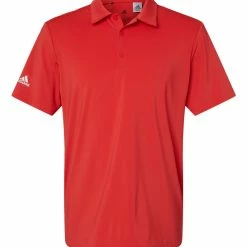 Adidas Men's Ultimate Solid Golf Polo -Golf Clubs Shop 96228 f fl