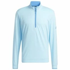 Adidas Quarter-Zip Golf Pullover -Golf Clubs Shop adidas quarter zip pullover 2022 bliss blue