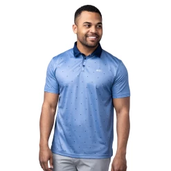 Black Clover Men's Clover Stripes Polo
