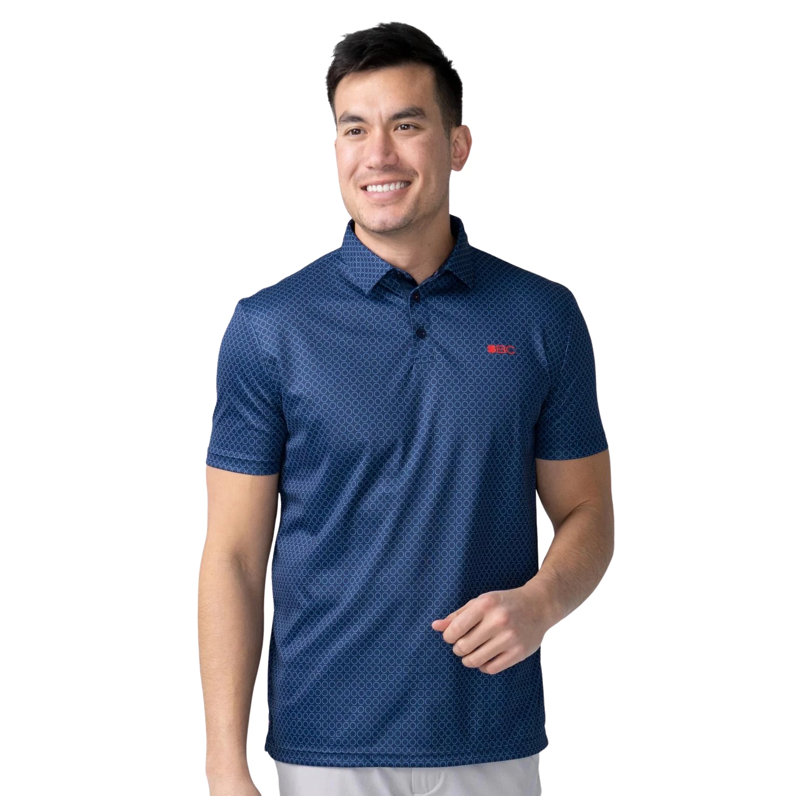 Black Clover Men's Crown Polo 3 Black Clover Men's Crown Polo