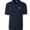 NFL Denver Broncos Cutter & Buck Drytec Northgate Polo Size Medium