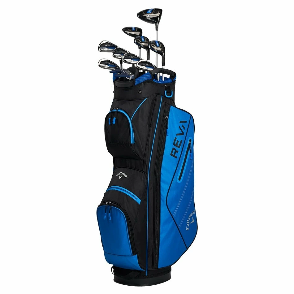 Callaway Women's Reva Blue 11-Piece Complete Golf Set 3 Callaway Women's Reva Blue 11-Piece Complete Golf Set