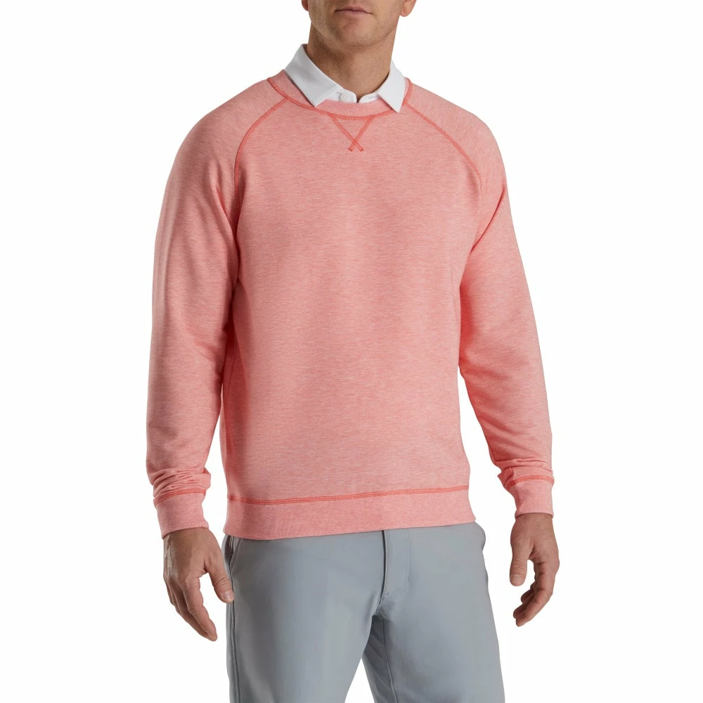 Footjoy Lifestyle French Terry Crewneck (Previous Season Apparel Style) 3 Footjoy Lifestyle French Terry Crewneck (Previous Season Apparel Style)