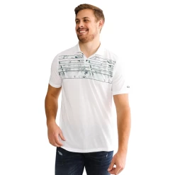 Oakley Azalea Stripe Polo Golf Shirt -Golf Clubs Shop foa403093 20white