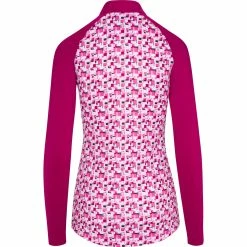 Greg Norman Women's Solar XP Prism Print 1/4 Zip Stretch Mock Pullover 9 Greg Norman Women's Solar XP Prism Print 1/4 Zip Stretch Mock Pullover -Golf Clubs Shop g2f22k487 2 mrlt 1 89691
